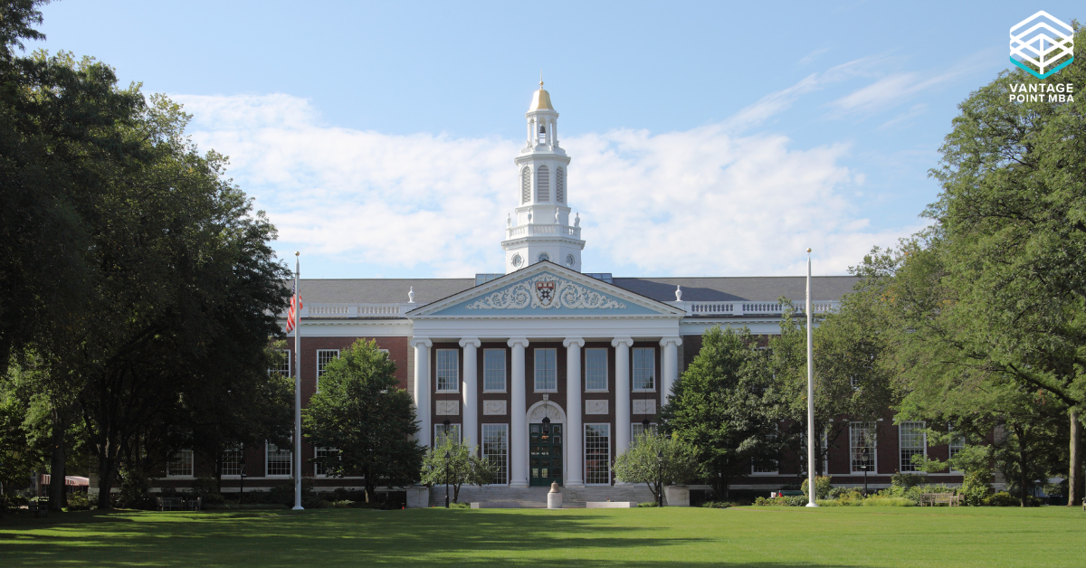 Picture of Harvard Business School campus